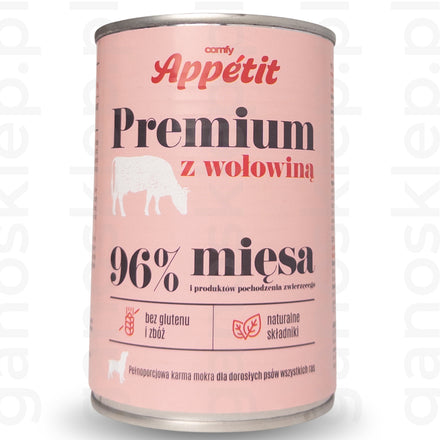 Comfy Appetit PREMIUM – Wołowina (400g)