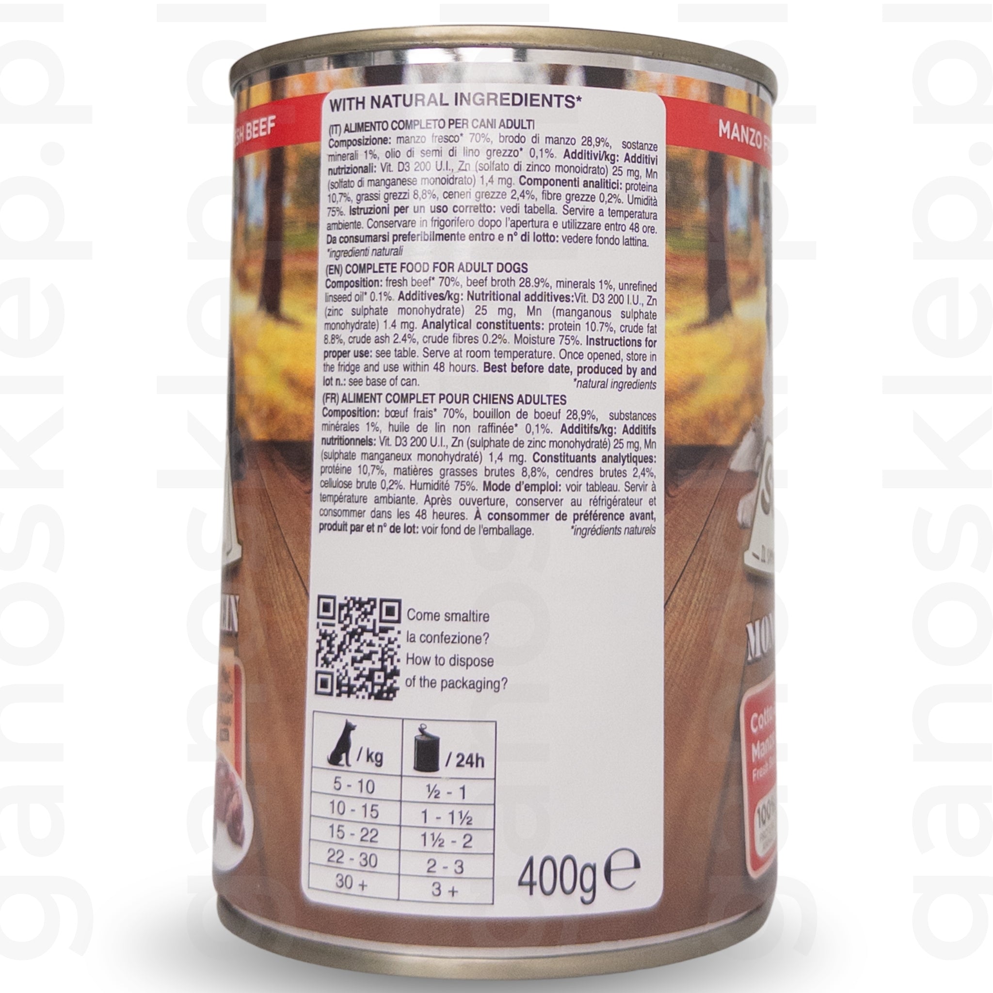 Stuzzy Monoprotein – Wołowina (400g, 800g)