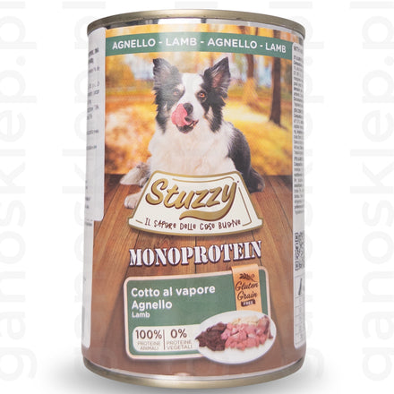 Stuzzy Monoprotein – Jagnięcina (400g, 800g)