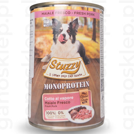 Stuzzy Monoprotein – Wieprzowina (150g, 400g, 800g)