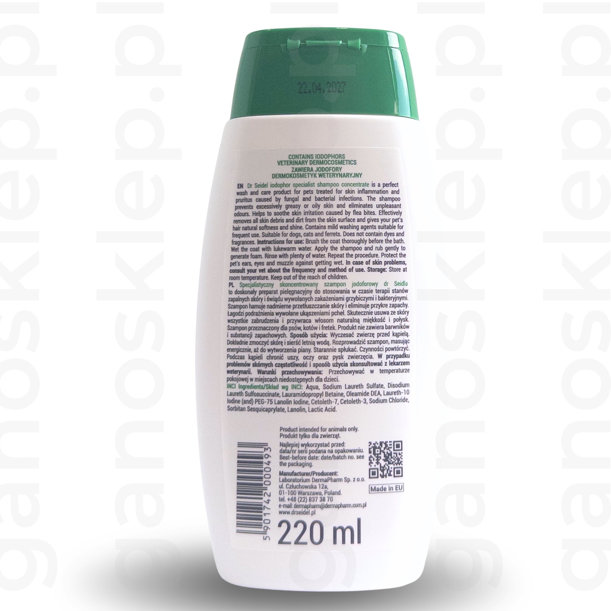 DR SEIDEL – szampon jodoforowy (220ml)