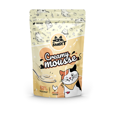 Mr. BANDIT Creamy mousse z kurczakiem (60g)