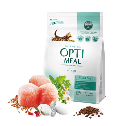 OPTIMEAL Kitten – Kurczak (700g)