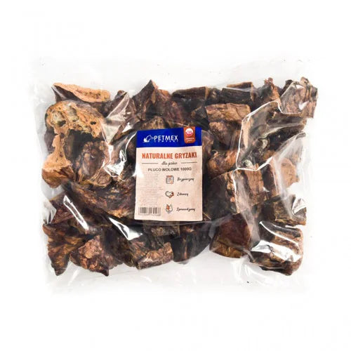 PETMEX – Płuco wołowe (100g, 200g, 1kg)