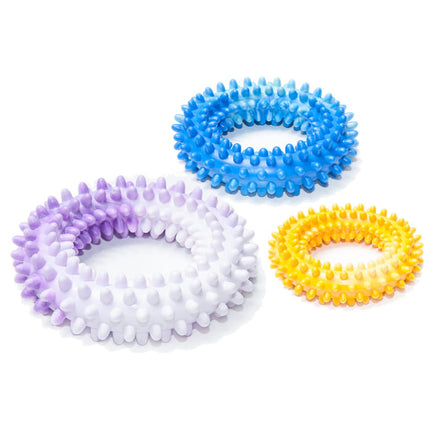 SUM PLAST Zabawka zapachowa Ringo z kolcami (10cm, 12cm, 14cm)