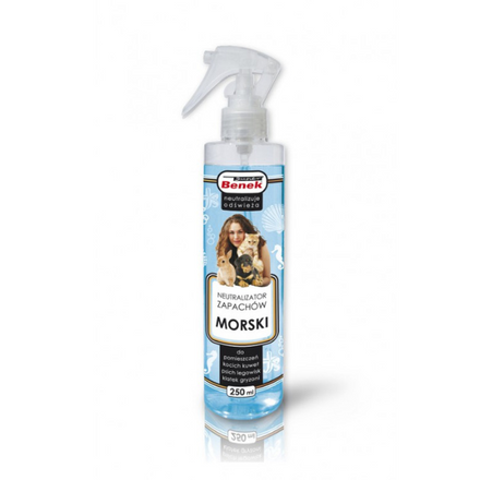 Super Benek Neutralizator Spray (Morski, Białe kwiaty, Aloes, Zielona herbata, Egzotyczne owoce) (250ml)