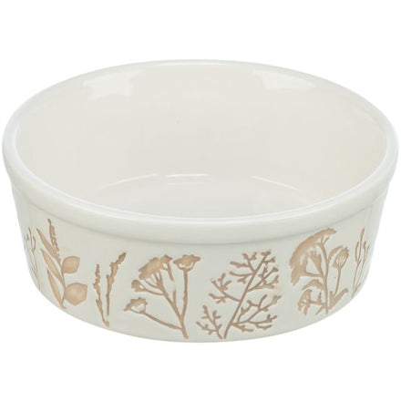TRIXIE Miska ceramiczna dla psa – wzór roślinny