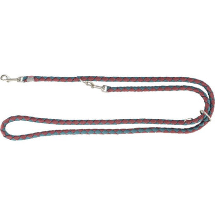 TRIXIE Smycz regulowana Cavo – sangria/petrol