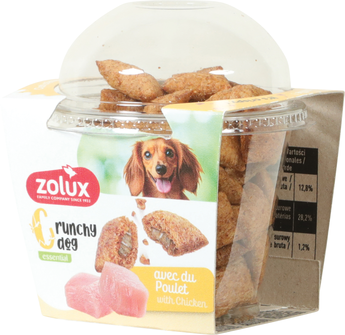Zolux Crunchy Dog – kurczak (75 g)