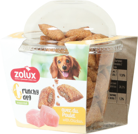 Zolux Crunchy Dog – kurczak (75 g)