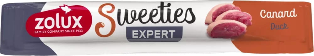 Zolux przysmak kremowy dla psa sweeties kaczka (14 g)