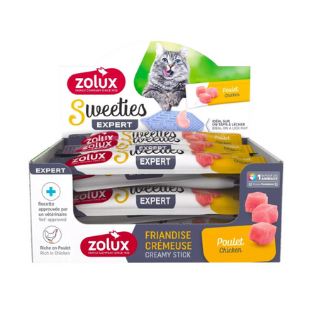 Zolux Sweeties Kurczak (14g) Kremowy przysmak dla kotów