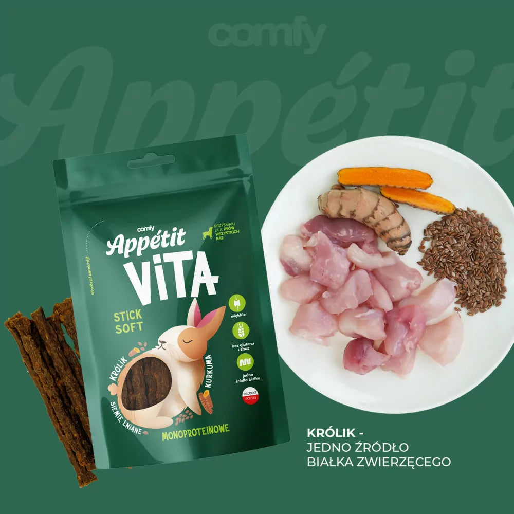 COMFY APPETIT VITA STICK KRÓLIK (80G)