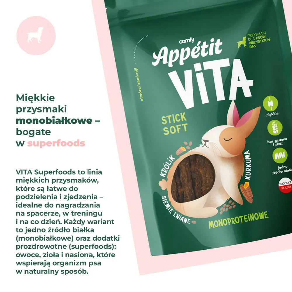 COMFY APPETIT VITA STICK KRÓLIK (80G)