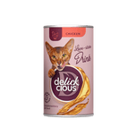 Delickcious Uzupełniająca karma dla kotów – Napój z kurczakiem (140g/12)