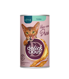 Delickcious Uzupełniająca karma dla kotów – Napój z tuńczykiem (140g/12)