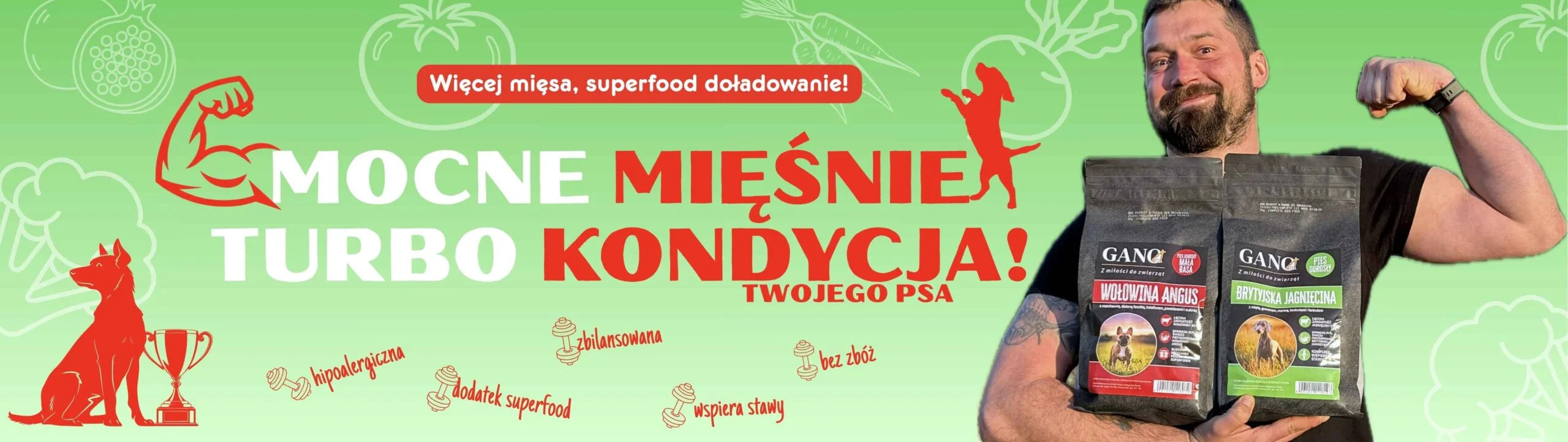 GANO - Mocne mięśnie, turbo kondycja