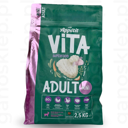 Comfy Appetit Vita – Jagnięcina (Małe rasy)