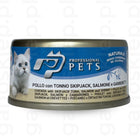 Professional Pets – Kurczak z tuńczykiem, łososiem i krewetkami (70g)