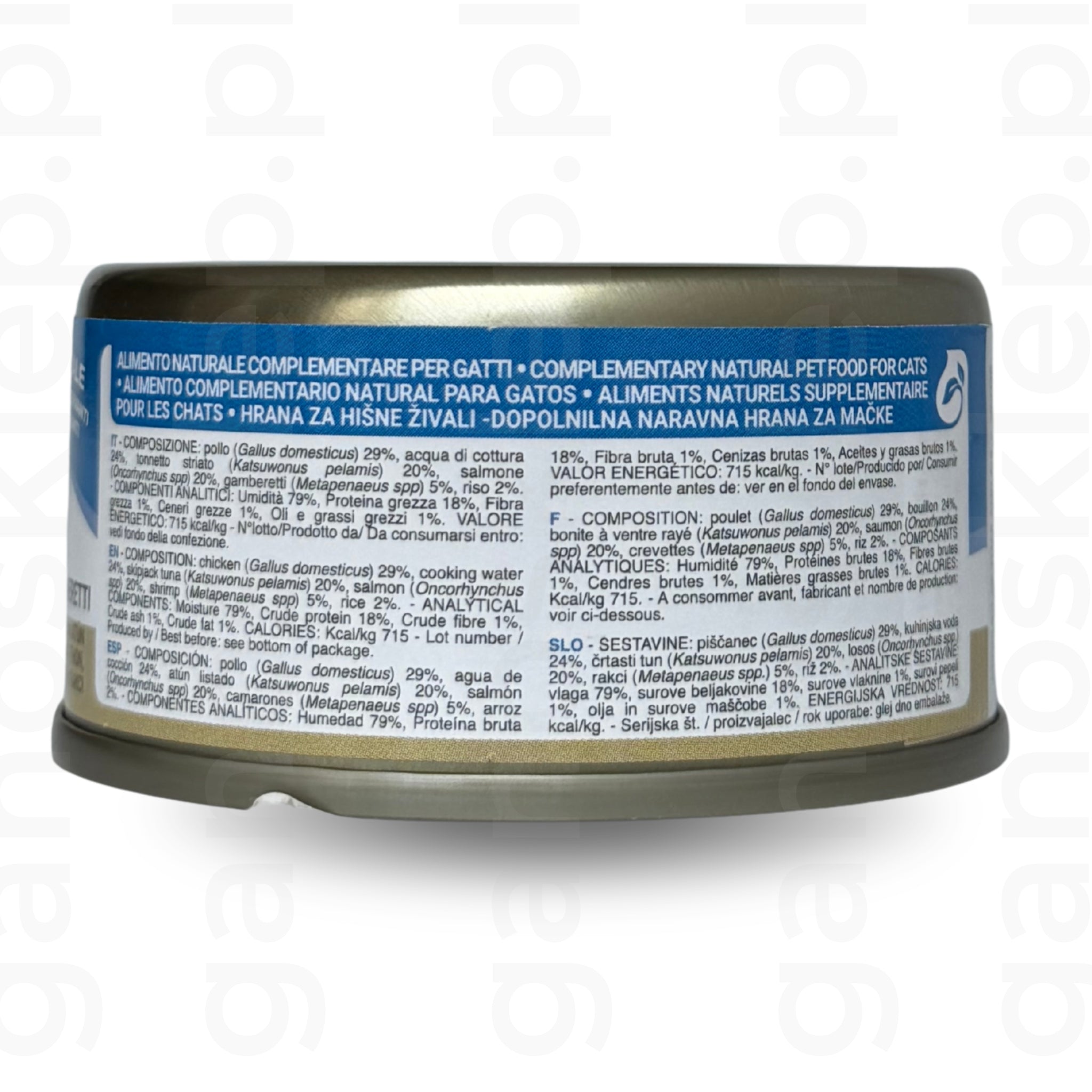Professional Pets – Kurczak z tuńczykiem, łososiem i krewetkami (70g)
