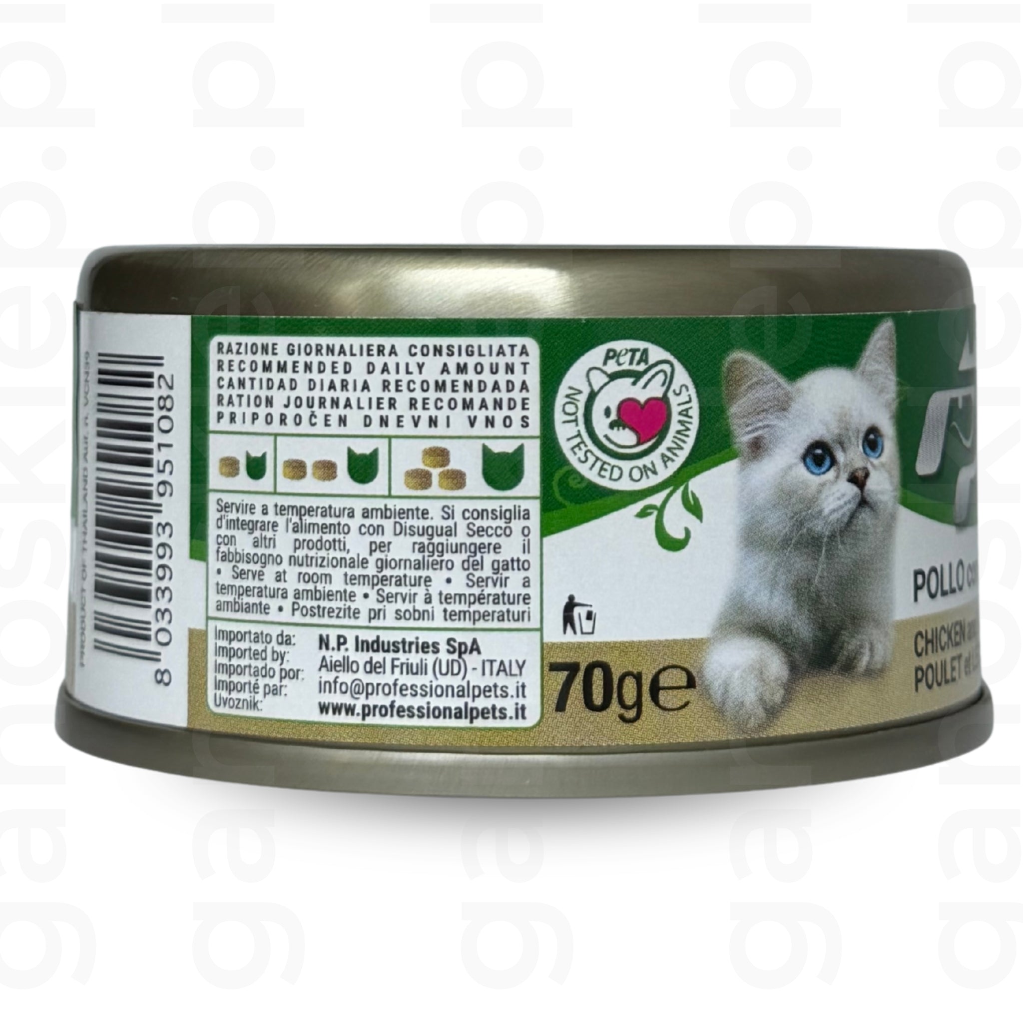 Professional Pets – Kurczak z warzywami (70g)