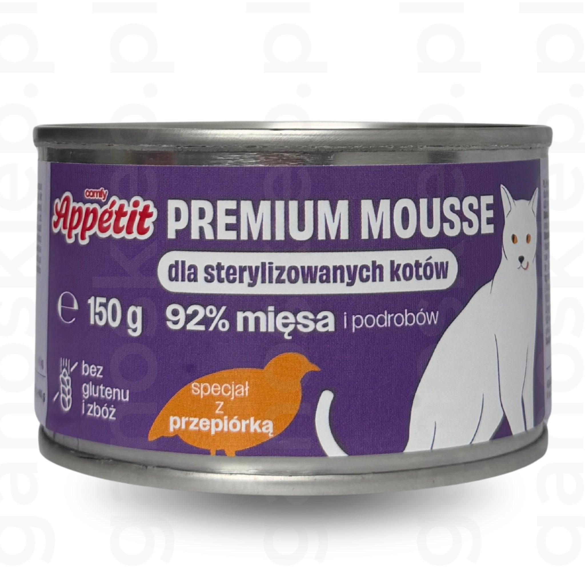 Comfy Appetit Premium Mousse Sterilides przepiórka (85g, 150g)