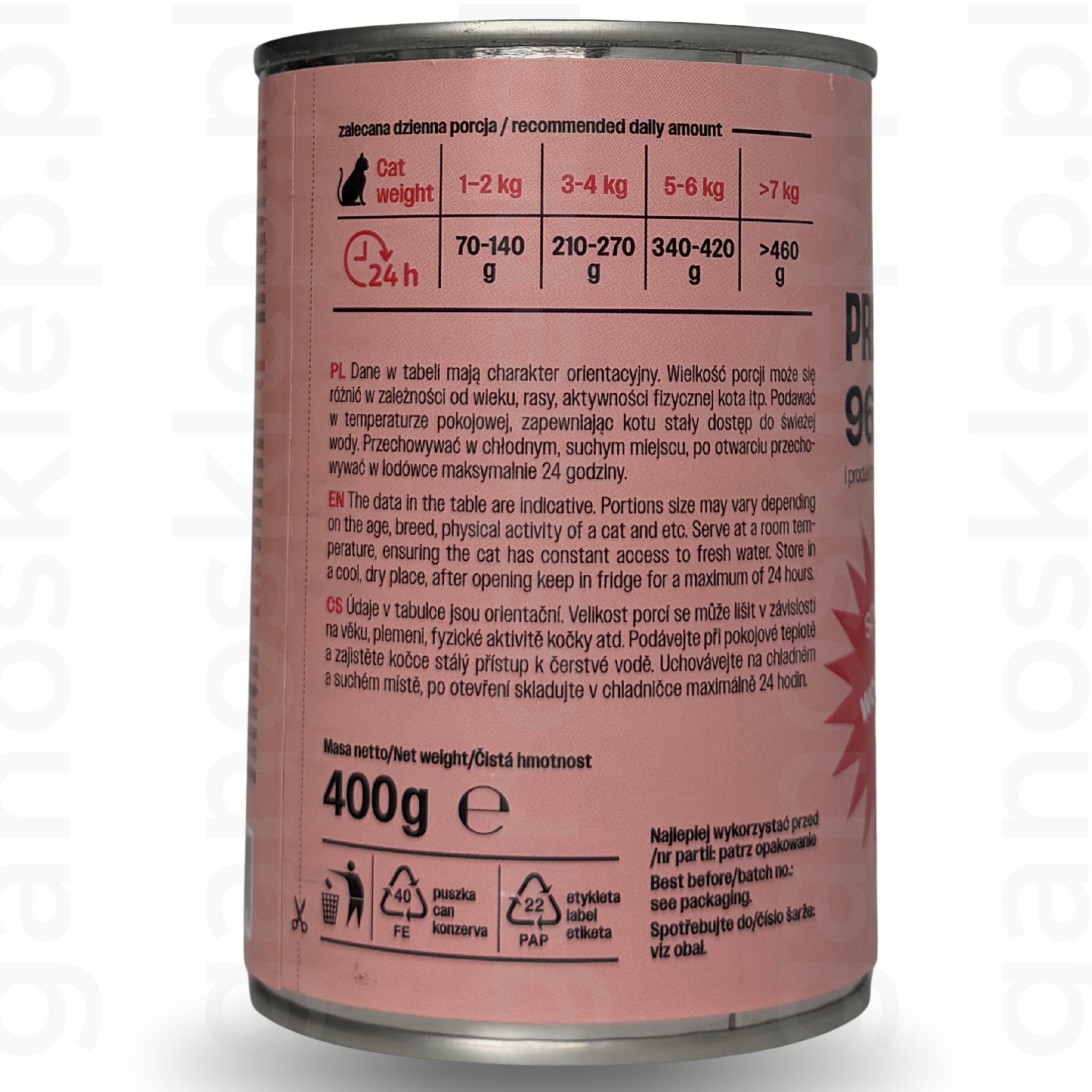 Comfy Appetit Premium Mousse wołowina (85g, 400g)