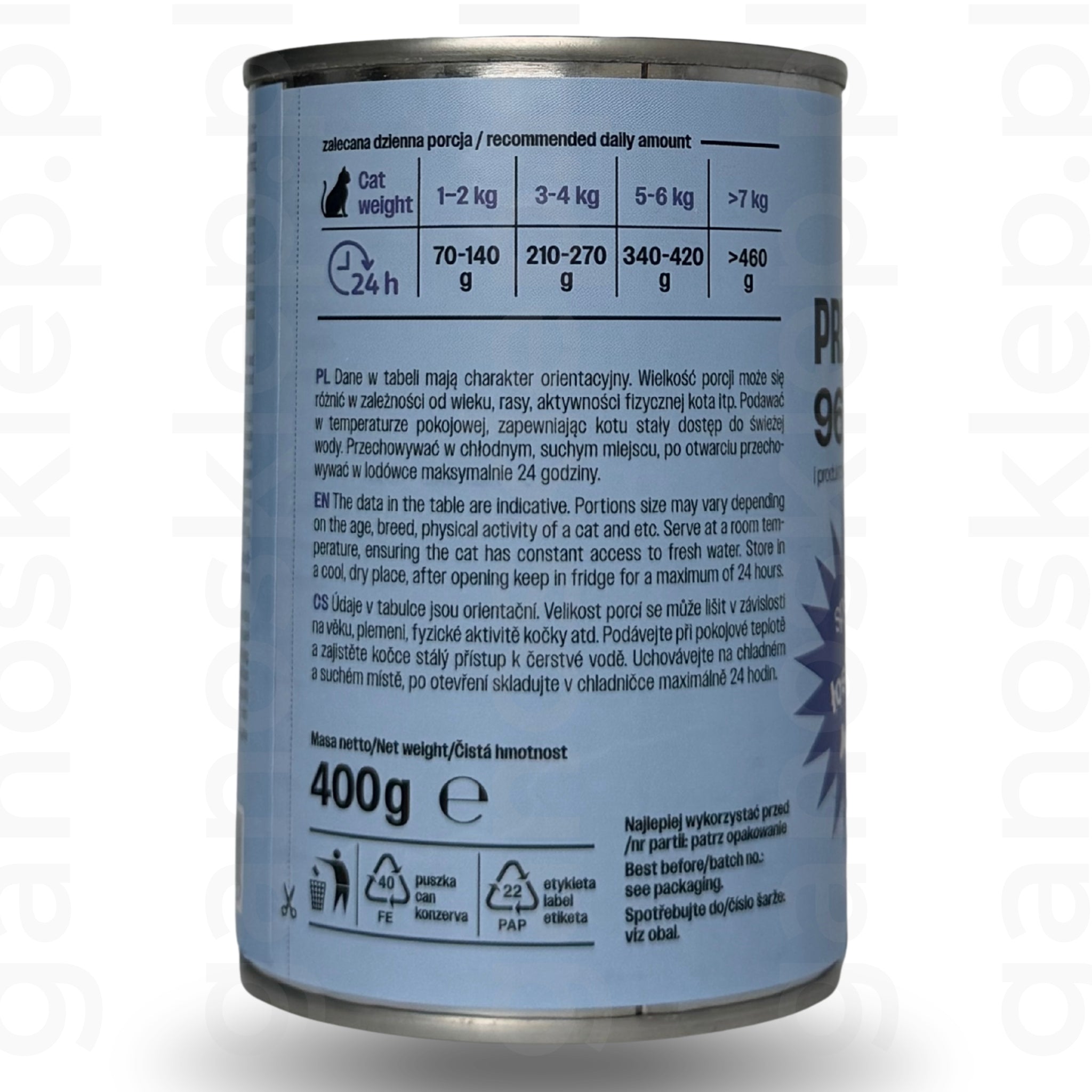 Comfy Appetit Premium Mousse łosoś (85g, 400g)