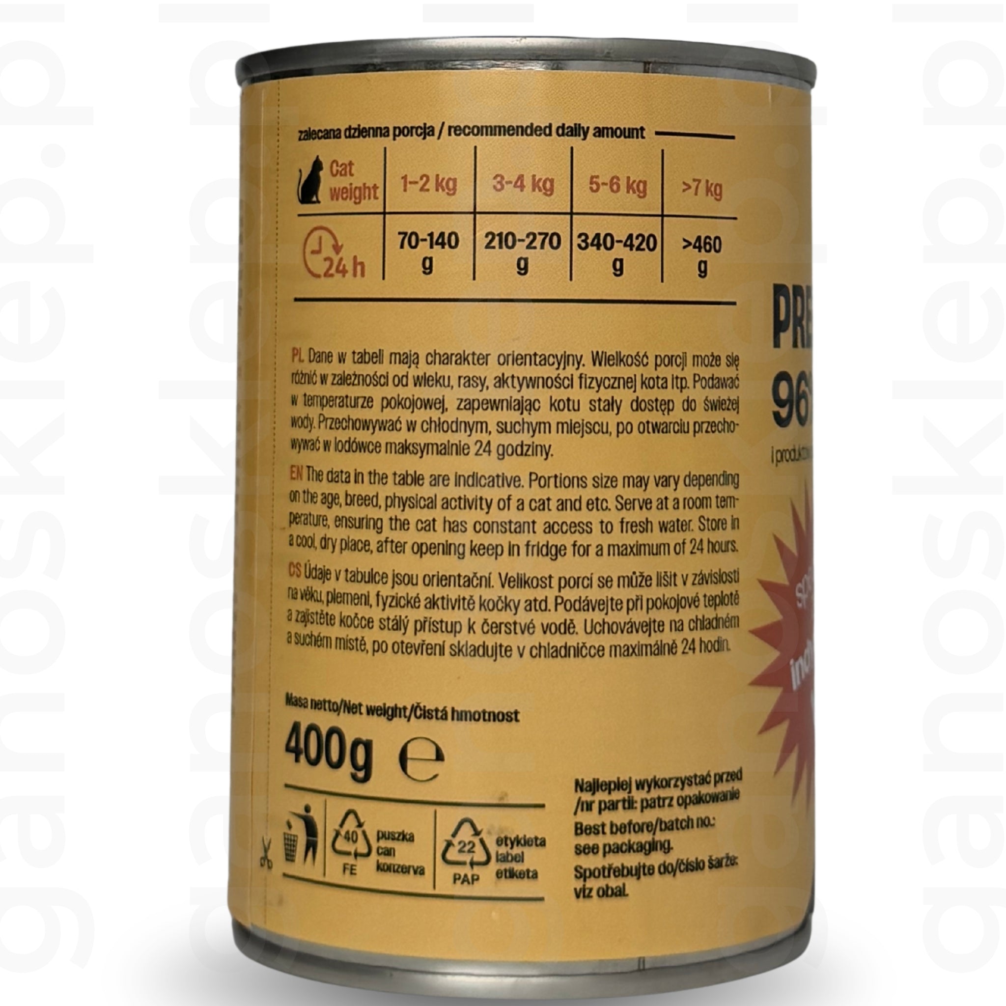 Comfy Appetit Premium Mousse indyk (85g, 400g)