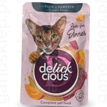Delickcious Paski z kaczką i dynią w zupie krem (85g)