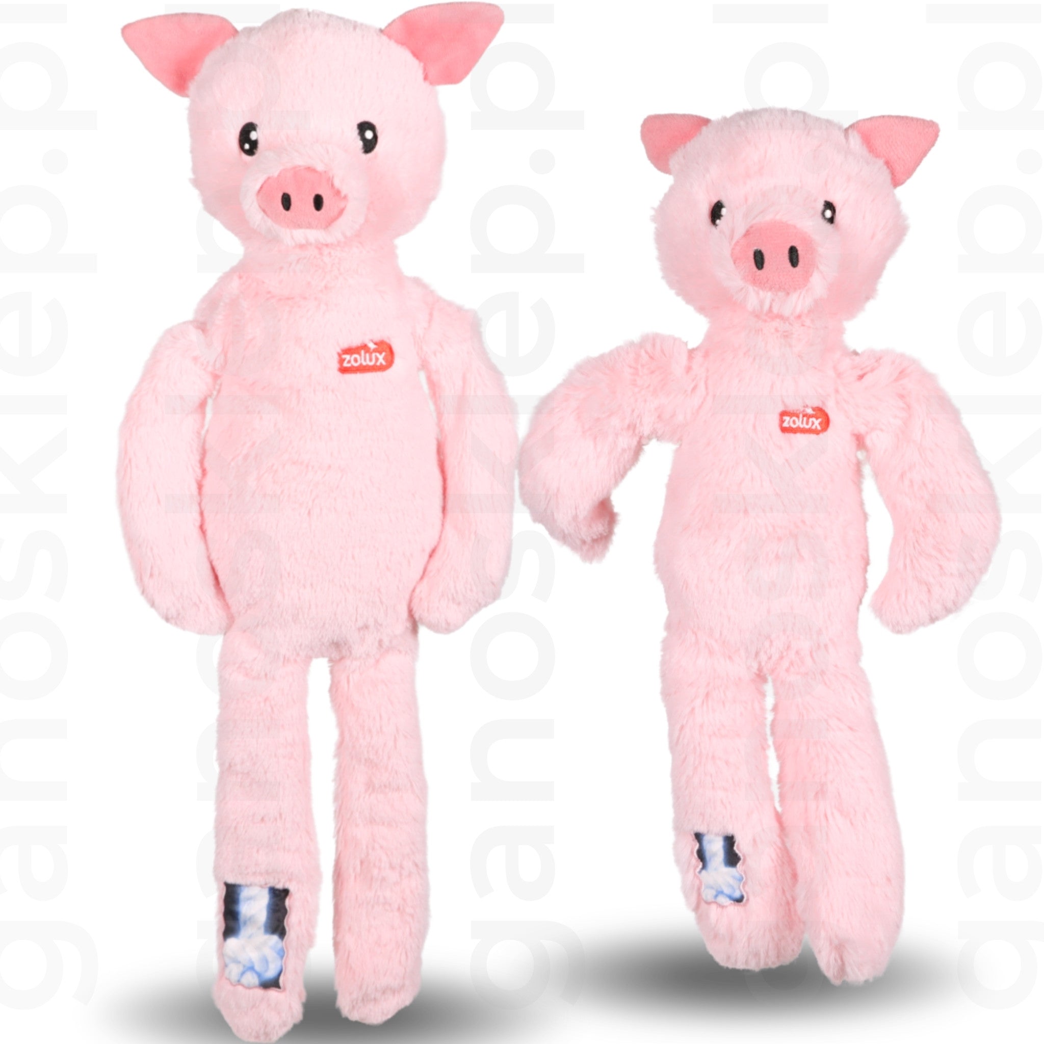 ZOLUX Zabawka dla psa Pluszak Świnka Piszcząca (33cm, 60cm)