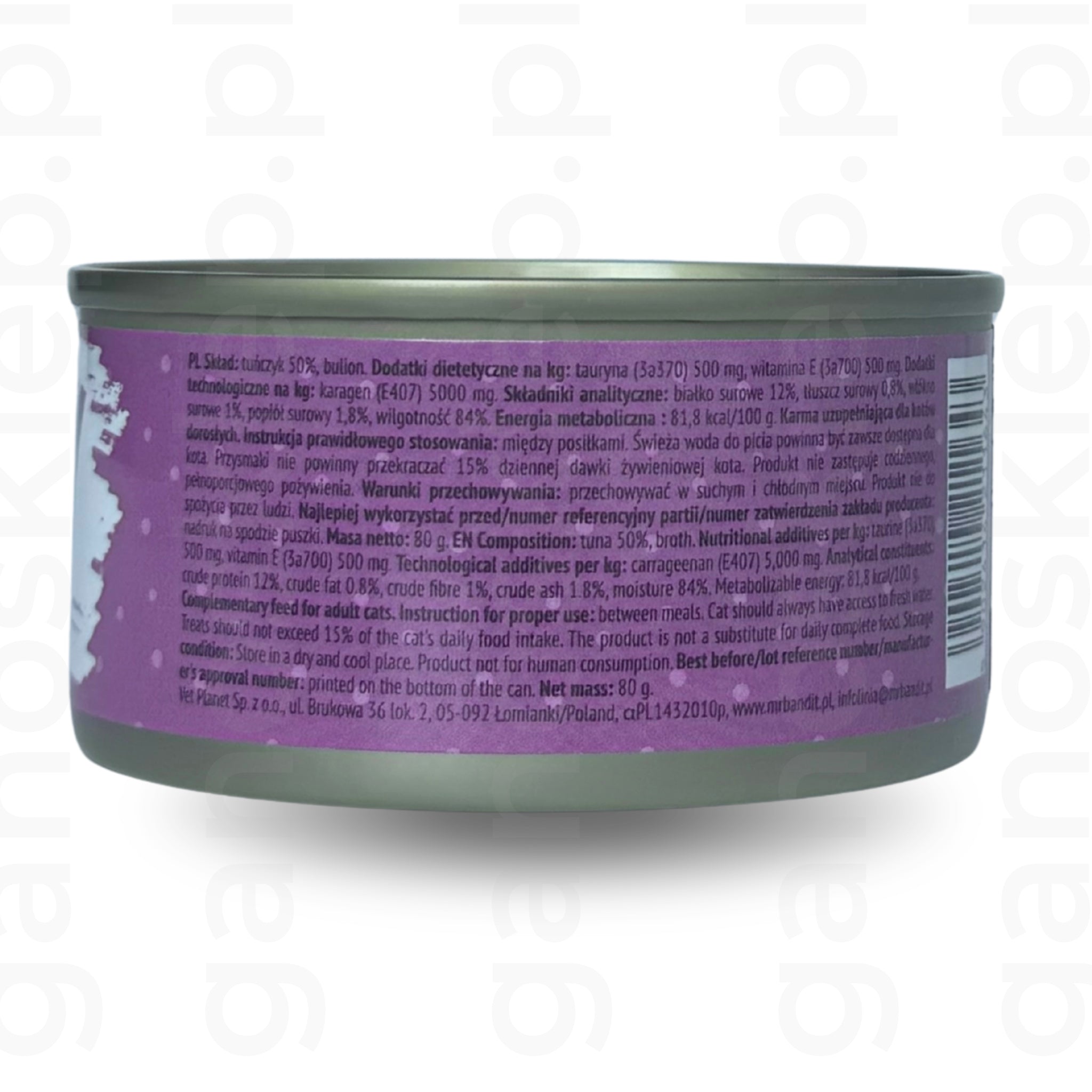 Mr. Bandit Jelly tuńczyk (80g)