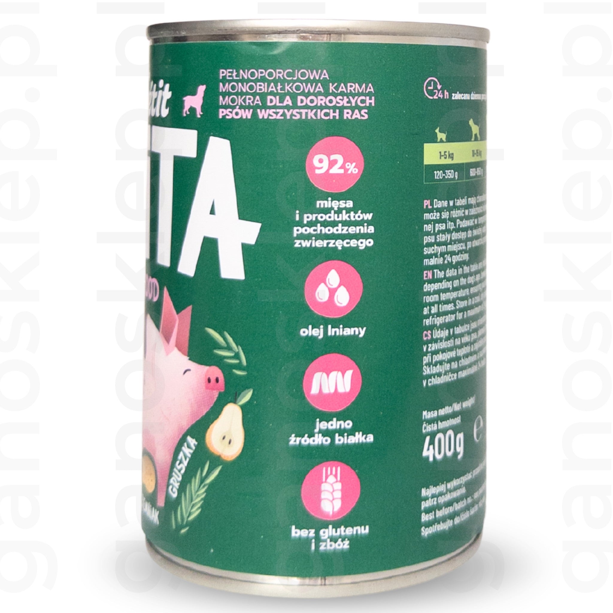 Comfy Appetit Vita Superfood – Wieprzowina (400g)