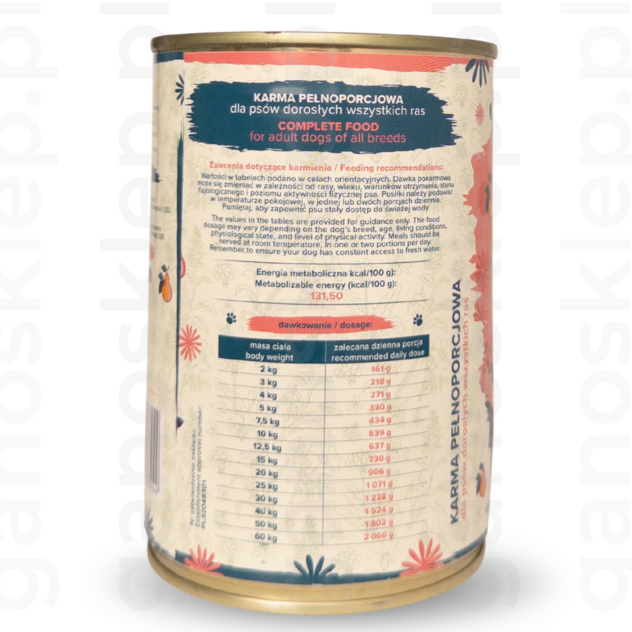 ŁAPSIE monobiałkowa karma z dzikiem (400g)
