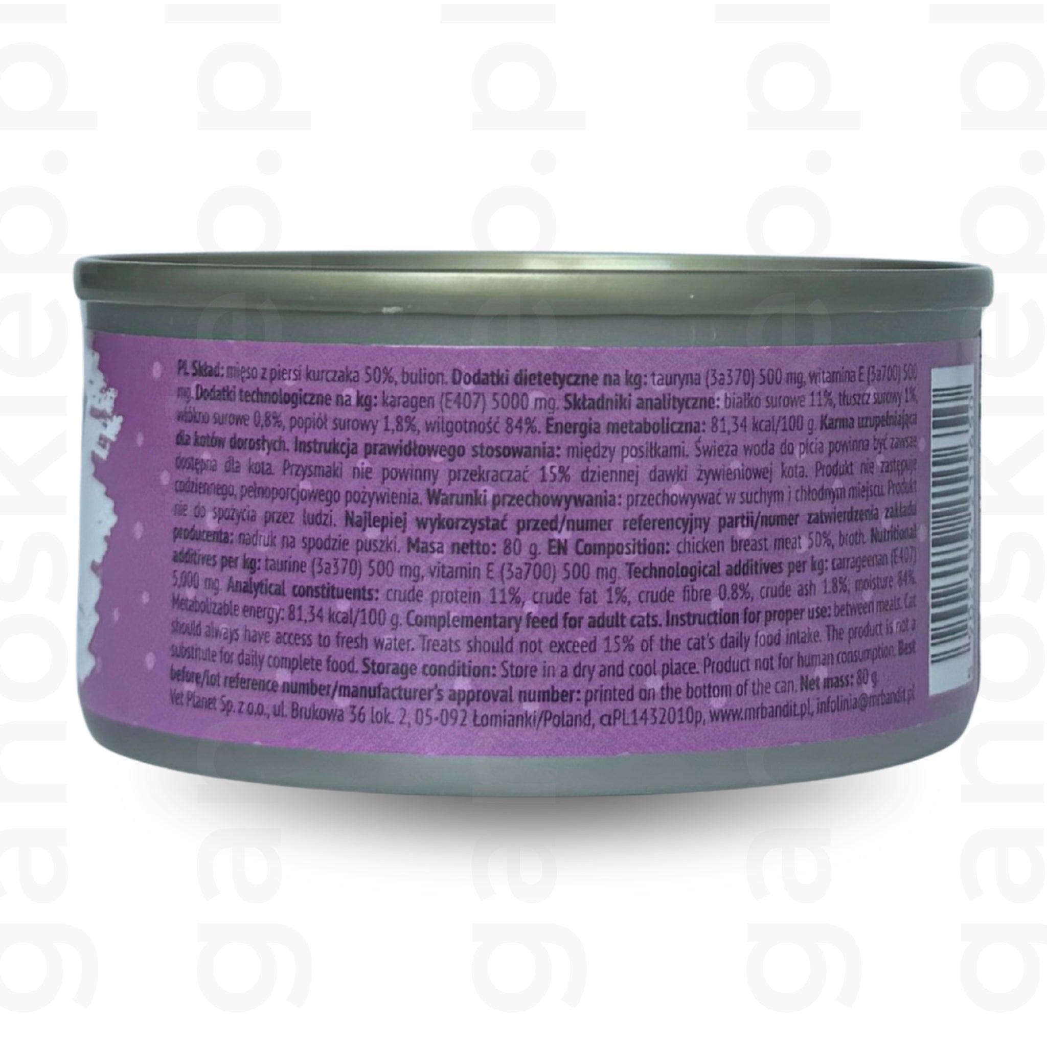 Mr. Bandit Jelly kurczak (80g)
