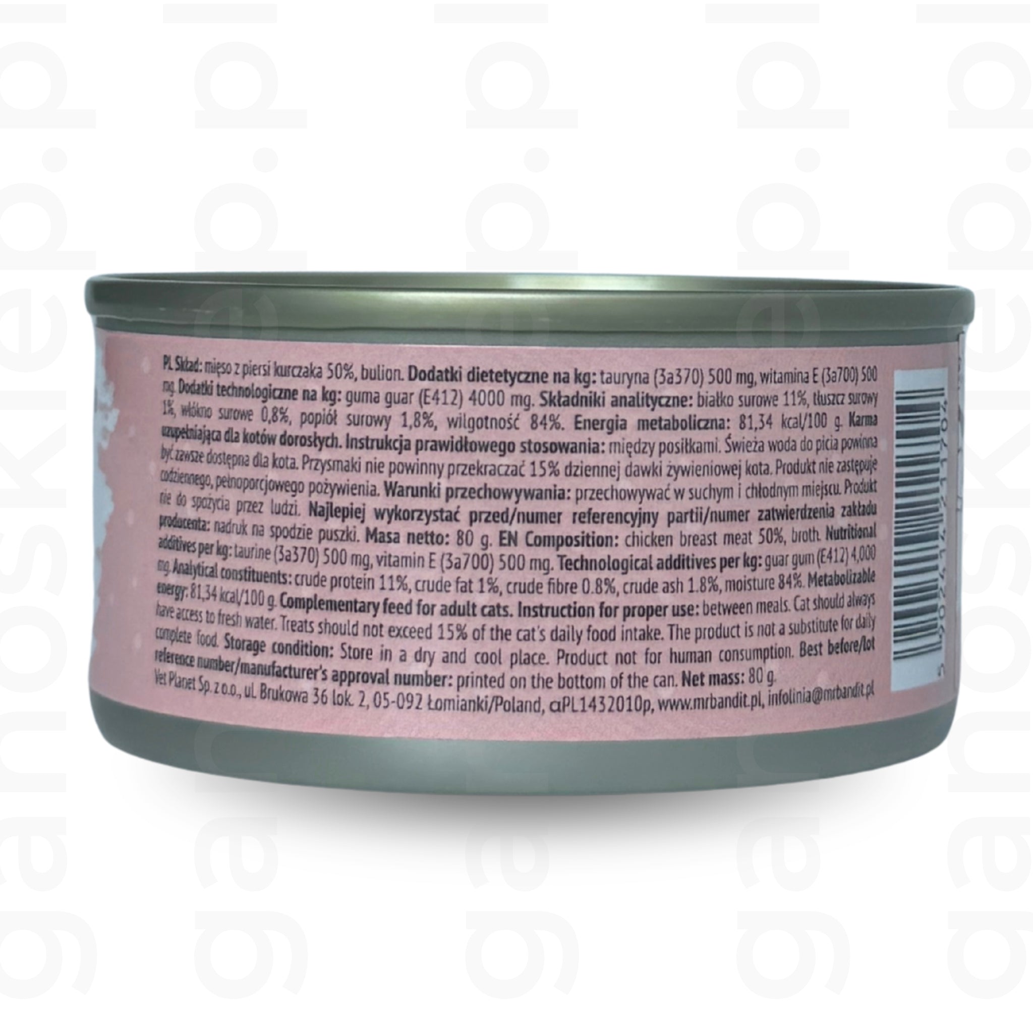 Mr. Bandit Filet kurczak (80g)