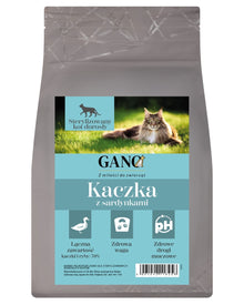 GANO Connoisseur Kaczka z sardynkami (100g, 300g, 1,5kg, 5kg)