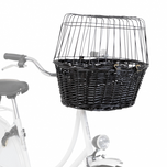 TRIXIE Koszyk rowerowy dla psa z przodu – czarny