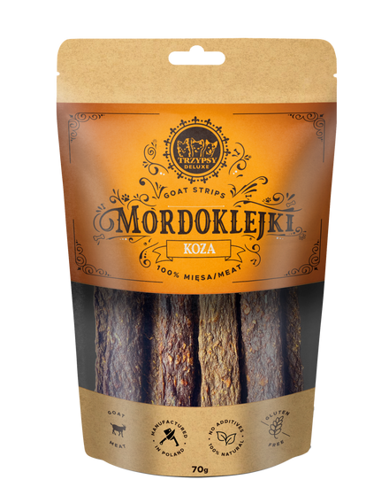 Trzypsy Mordoklejki z kozy (70g)