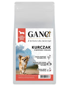 GANO Grainfree Kurczak z batatami i ziołami (Mała rasa) – (2kg, 6kg)