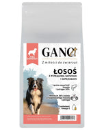 GANO Grainfree Łosoś z pstrągiem, batatami i szparagami (Wszystkie rasy) – (2kg, 12kg)