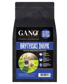 GANO Superfood Indyk z wolnego wybiegu z warzywami (Małe rasy – Light/Senior) – (12kg)