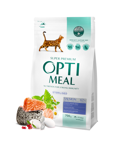 OPTIMEAL Sterilised – Łosoś (700g)