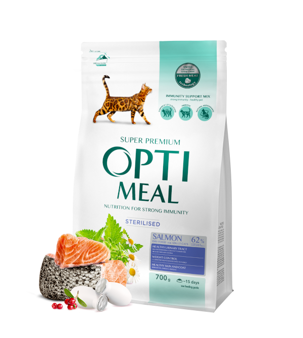 OPTIMEAL Sterilised – Łosoś (700g)