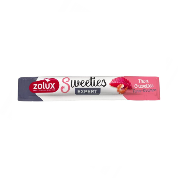 Zolux Sweeties Tuńczyk – Krewetki (14g) Kremowy przysmak dla kotów