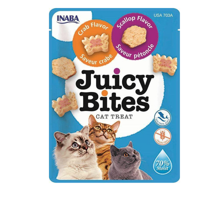INABA Juicy Bites Przegrzebki & Krab (33,9g)