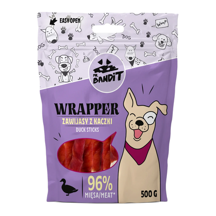 Mr.Bandit WRAPPER – Zawijas z kaczki (500g)