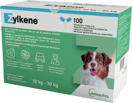Zylkene środek uspokajający dla psa 225mg 10-30 kg (10 kapsułek)